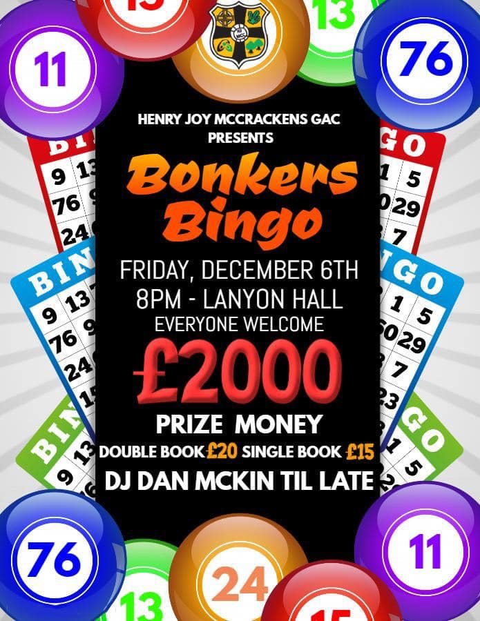 BONKERS BINGO